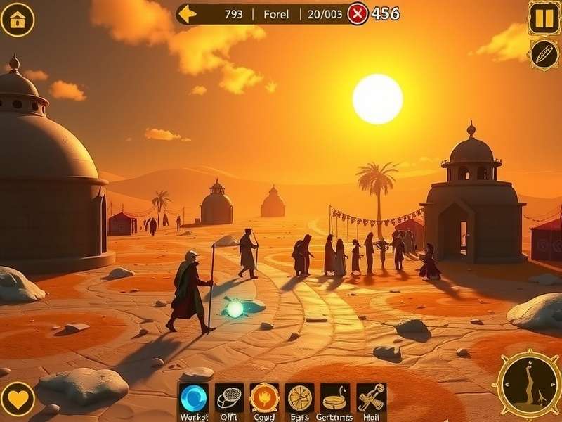 Sacred Journey Leader gameplay screenshot showing spiritual journey